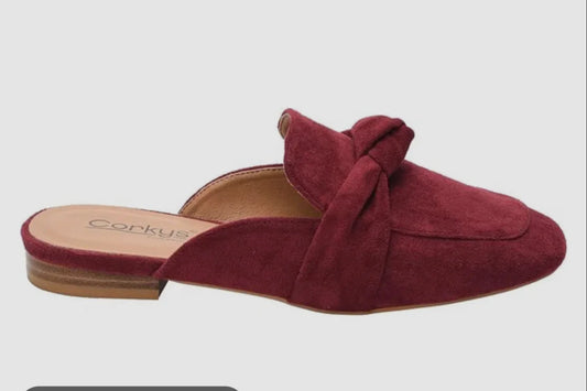 Clingy in Burgundy by Corkys -Mules