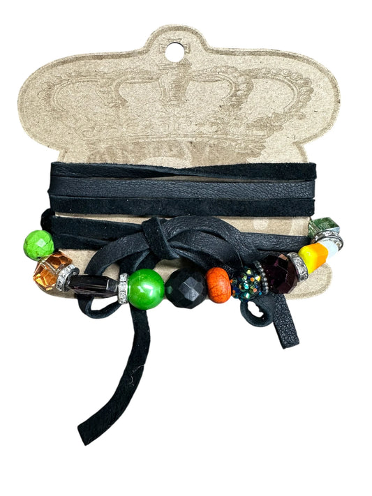 Halloween Wrap Black Center Art by Amy
