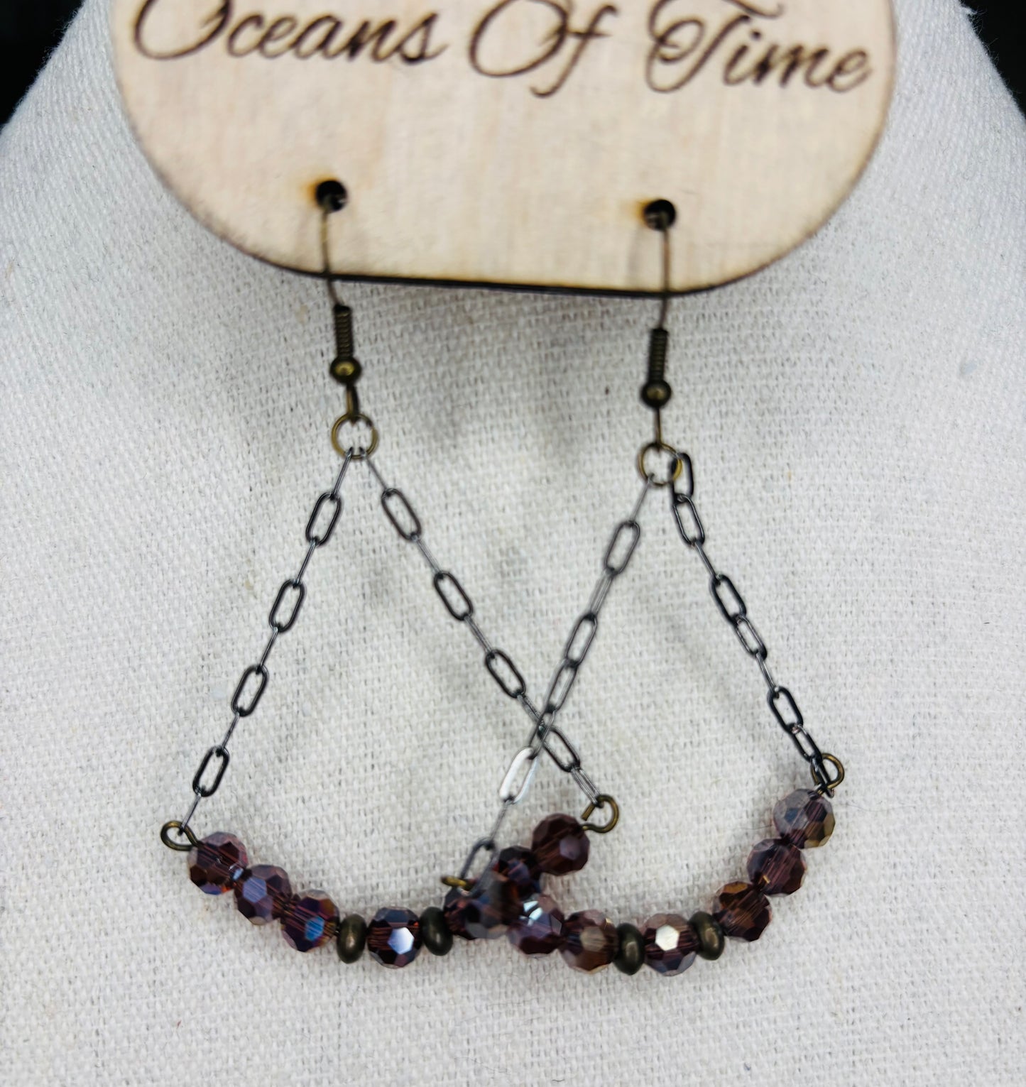 Starlit Iris Earrings