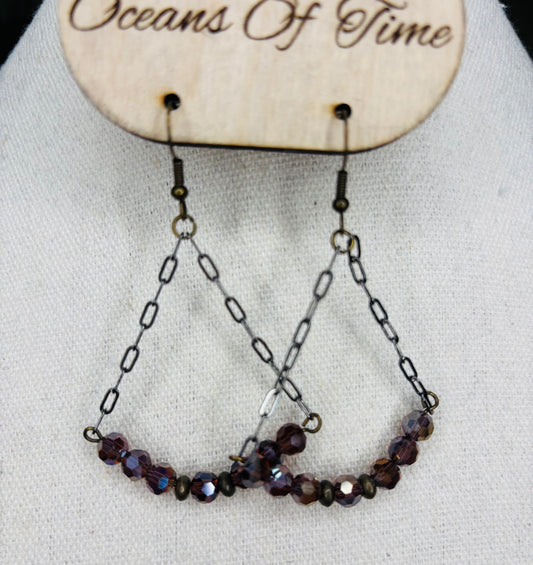Starlit Iris Earrings