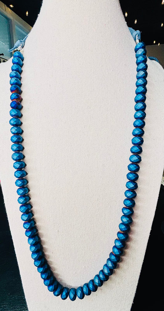 Indigo Radiance Necklace
