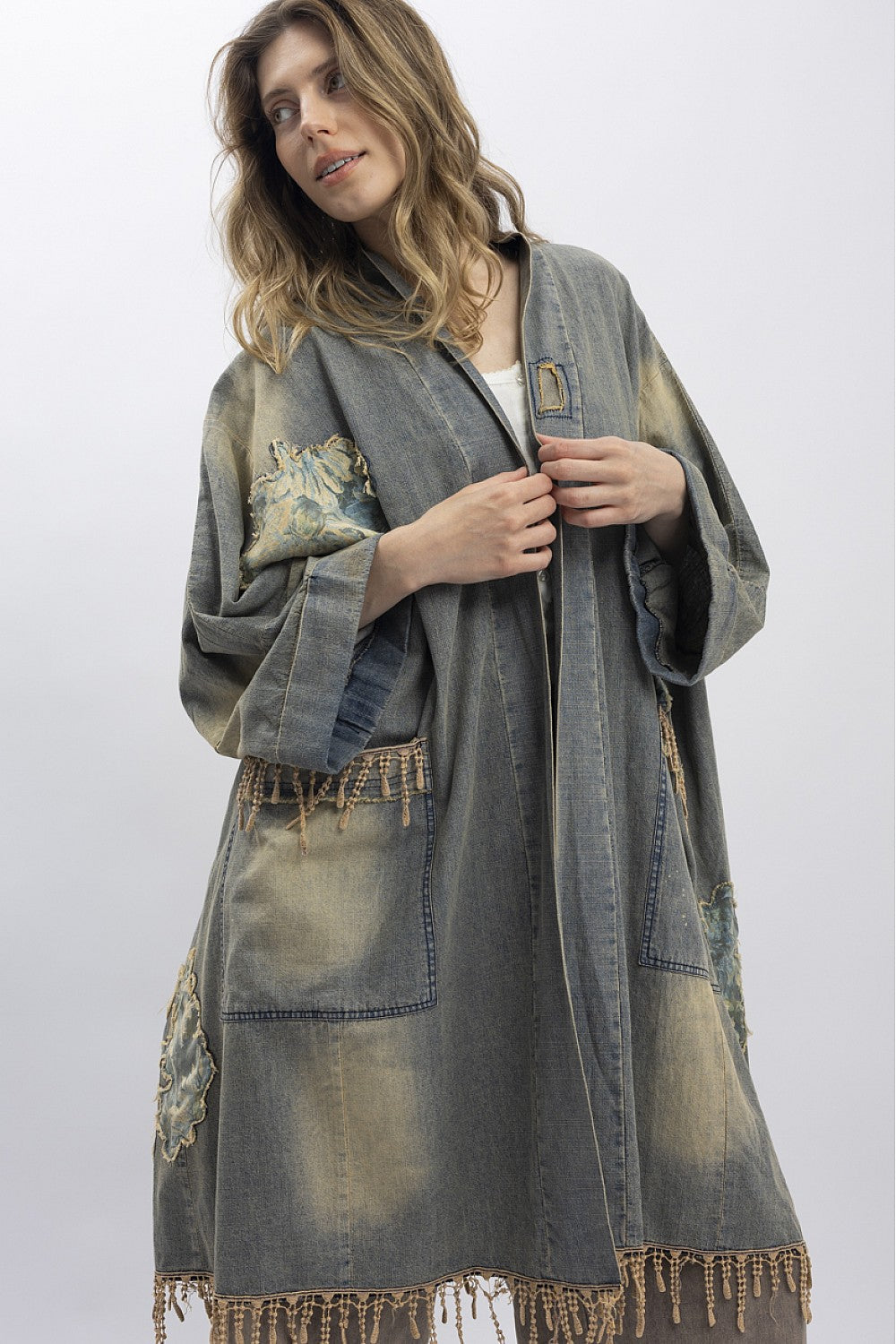 It's About Bloomin' Time Kimono