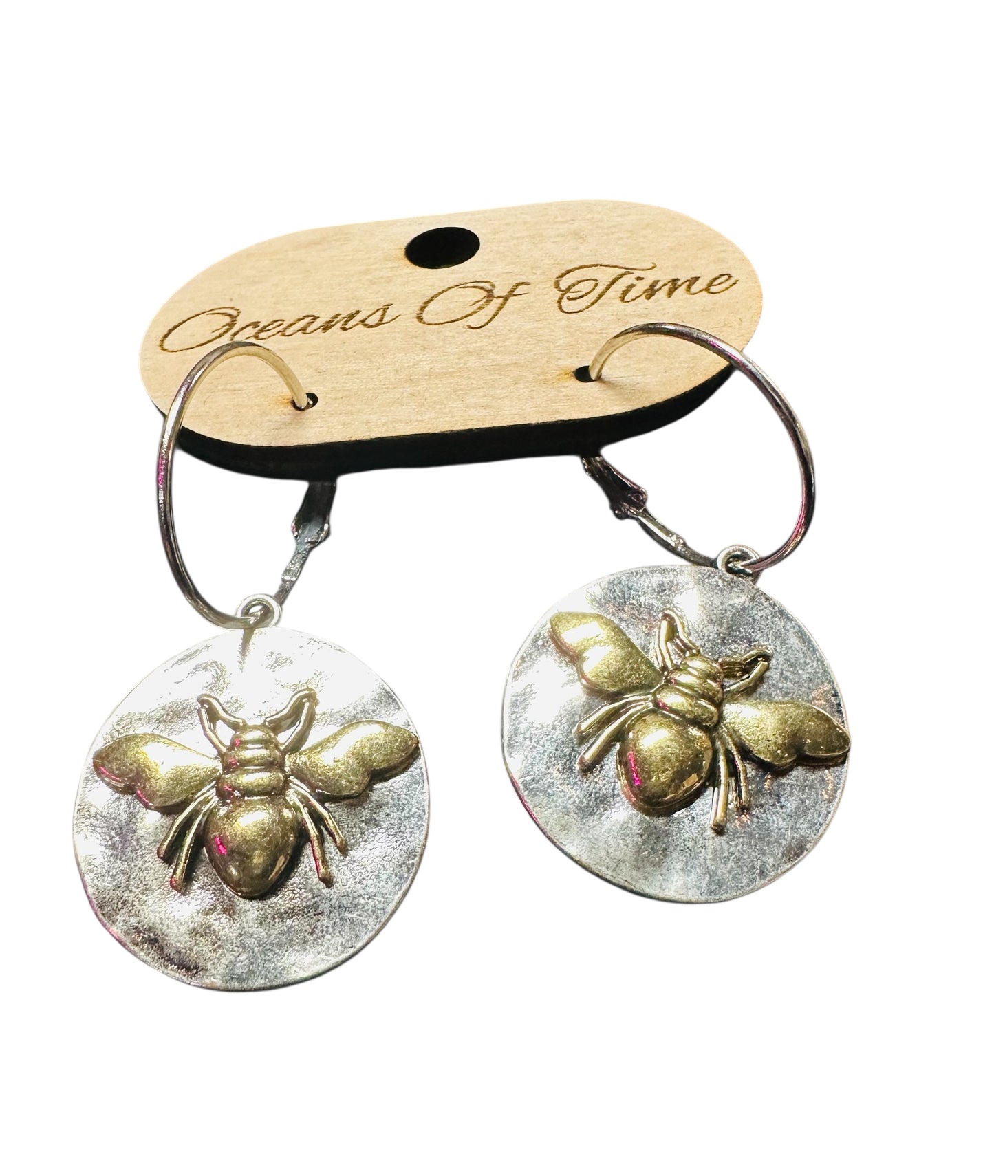 Harmony Hive Earrings in boho eclectic style
