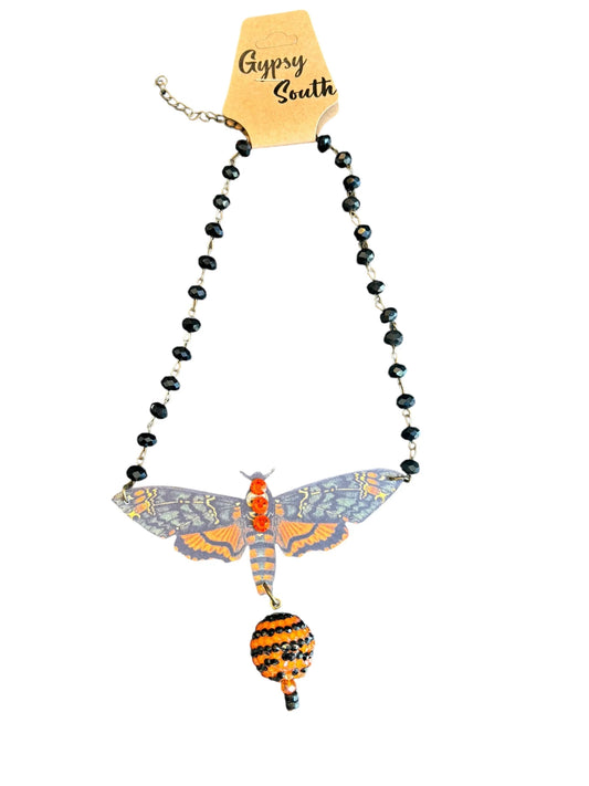 Gothic Butterfly Necklace