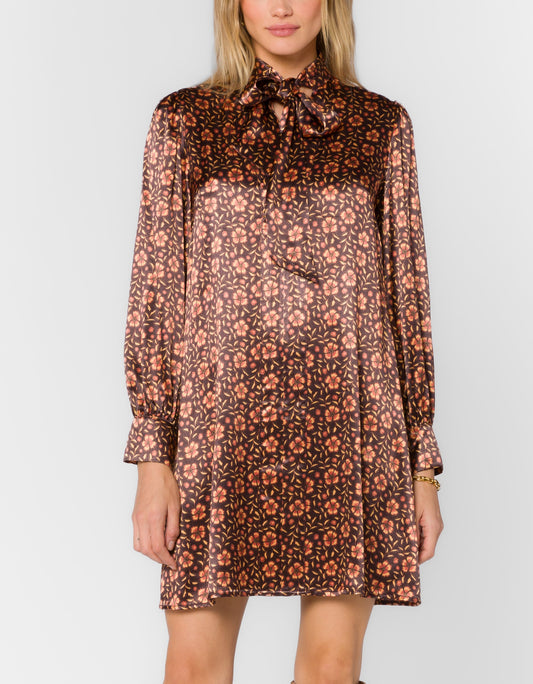 Floral Print Shift Style Dress. Can be worn as a dress or a tunic. Designed by Velvet Heart