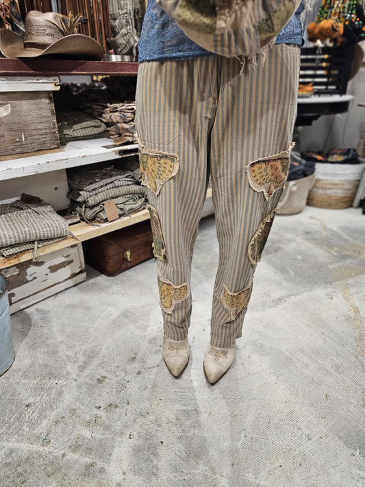 A Rare BIrd Striped Butterfly Pants. pre-Order.