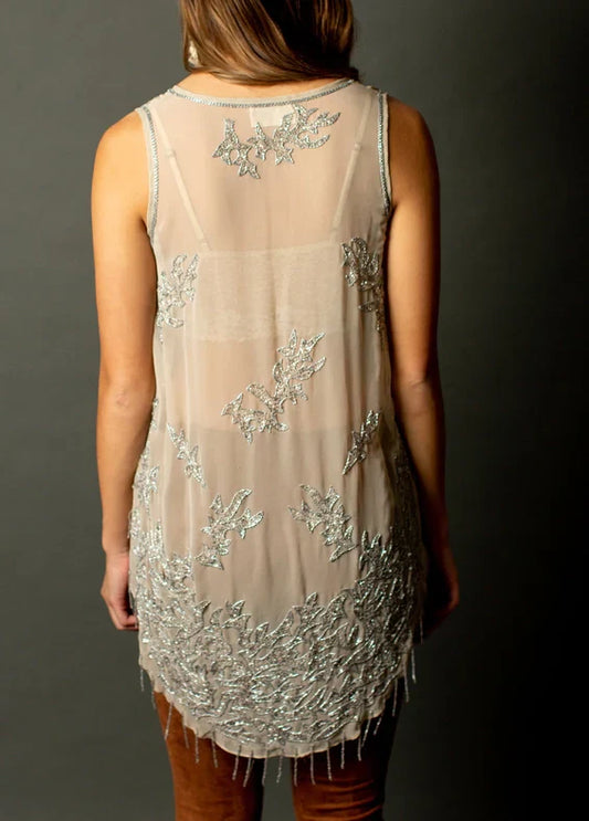 Alori Top Beaded