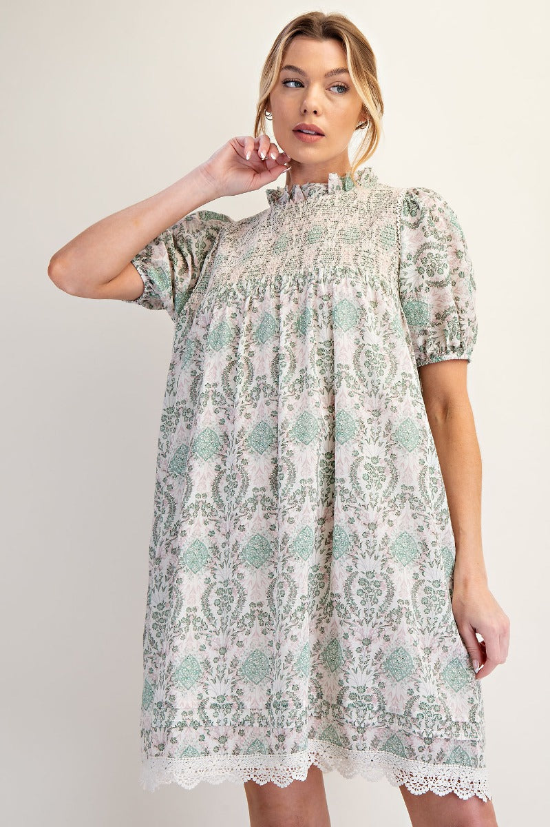 Baby, You Got It! Dress~ Sage Blush