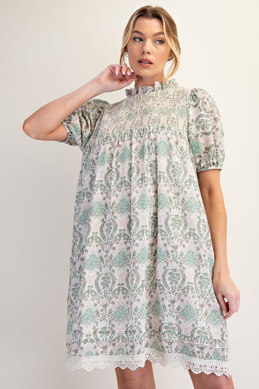 Baby, You Got It! Dress~ Sage Blush