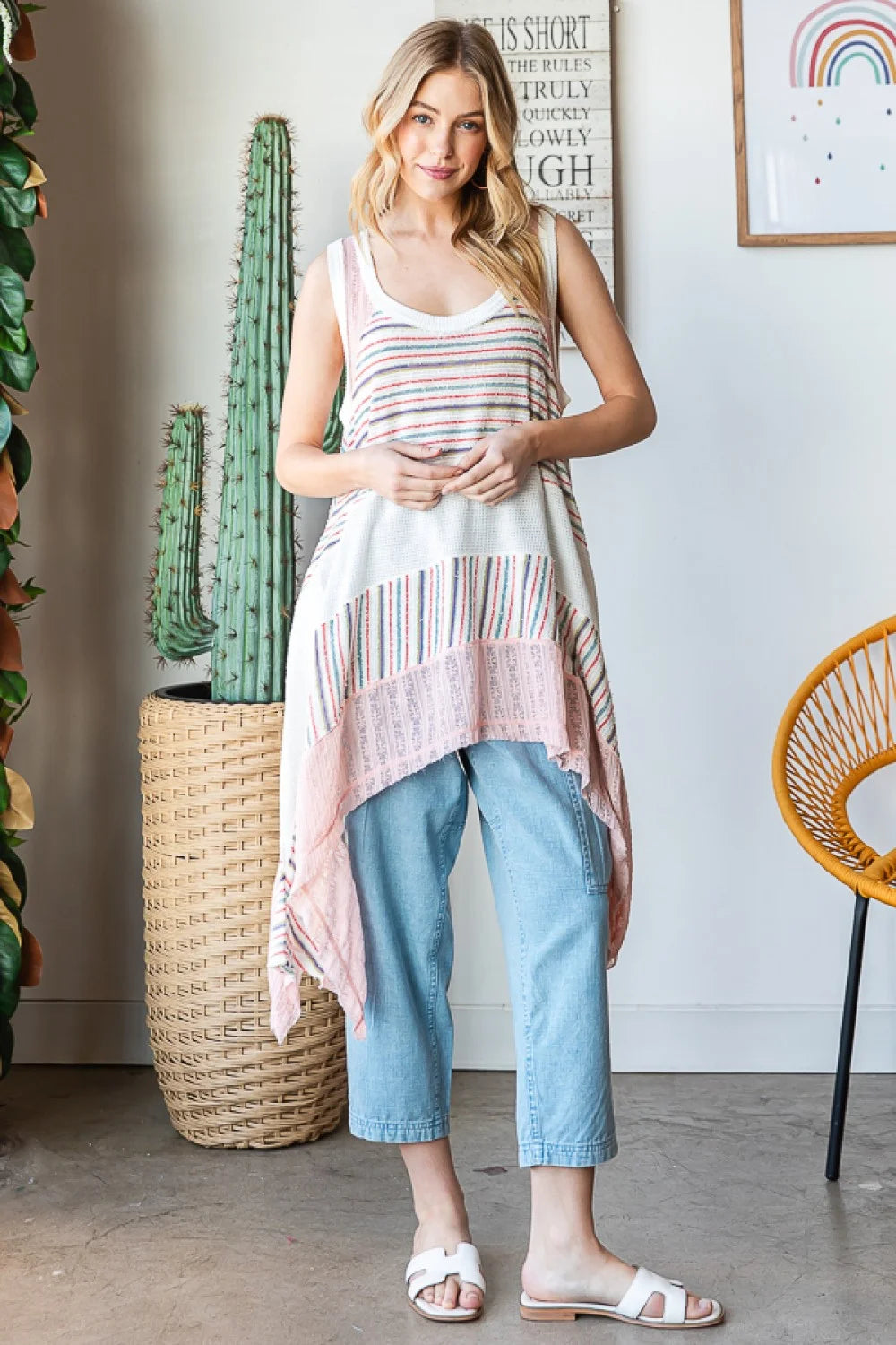 It's Not All Stripes Top