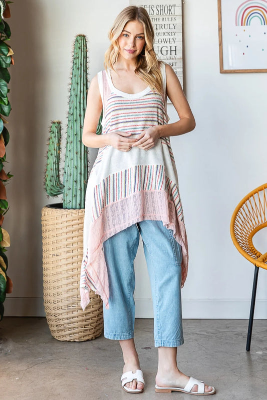 It's Not All Stripes Top