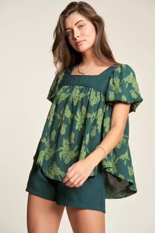 Green Vibes Only Top