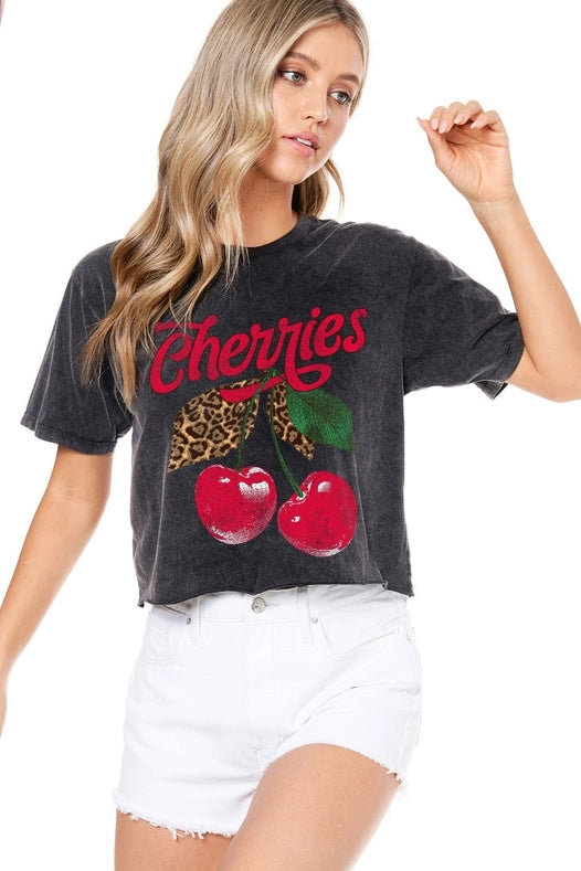 Wild Cherries Graphic Tee