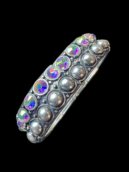 Bubble and Rhinestones Bracelet