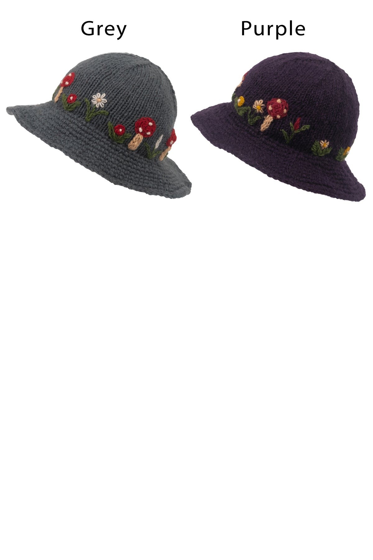 Woodland Whimsy Knit Hat