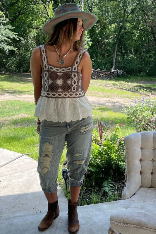 So Fine Lace Top