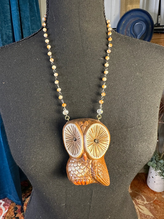 Owl Only Have Eyes For You Necklace