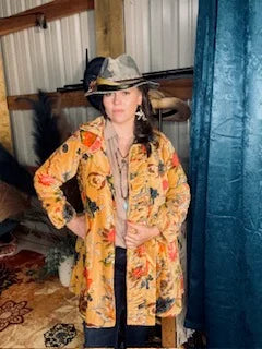 Falling in Love Velvet Coat