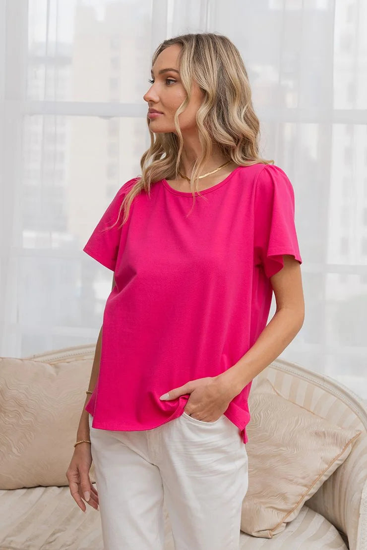 Pink is Always in Season Top