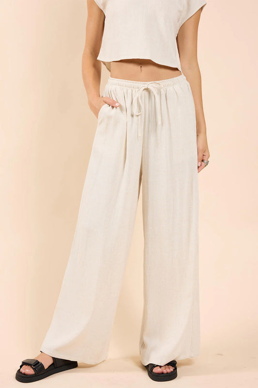 SUGARLOAF ELASTIC WAIST PANTS