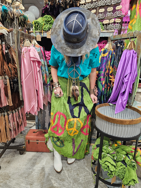Peace Sign Dress/Skirt by A Rare Bird