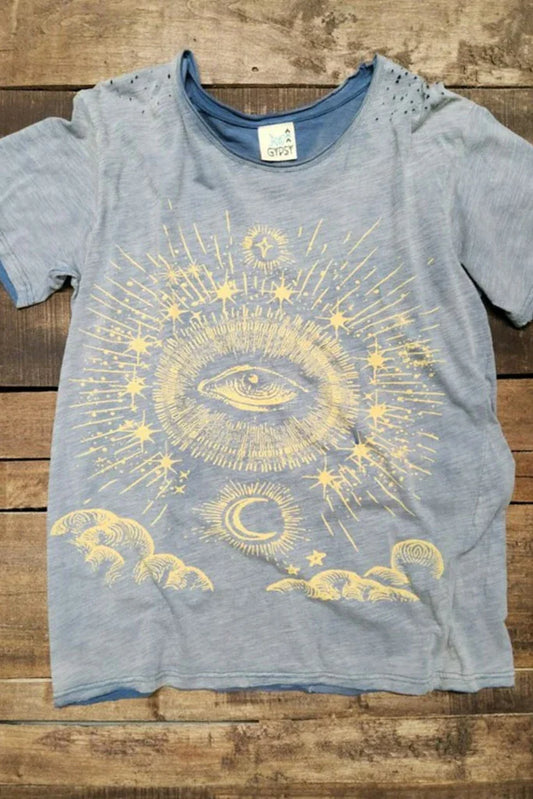 Moon Dance Tee- Evil Eye