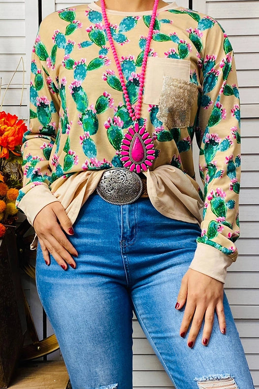 Prickly Sparkle Top