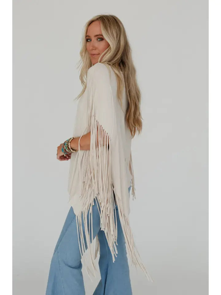 Showstopper Fringe Top