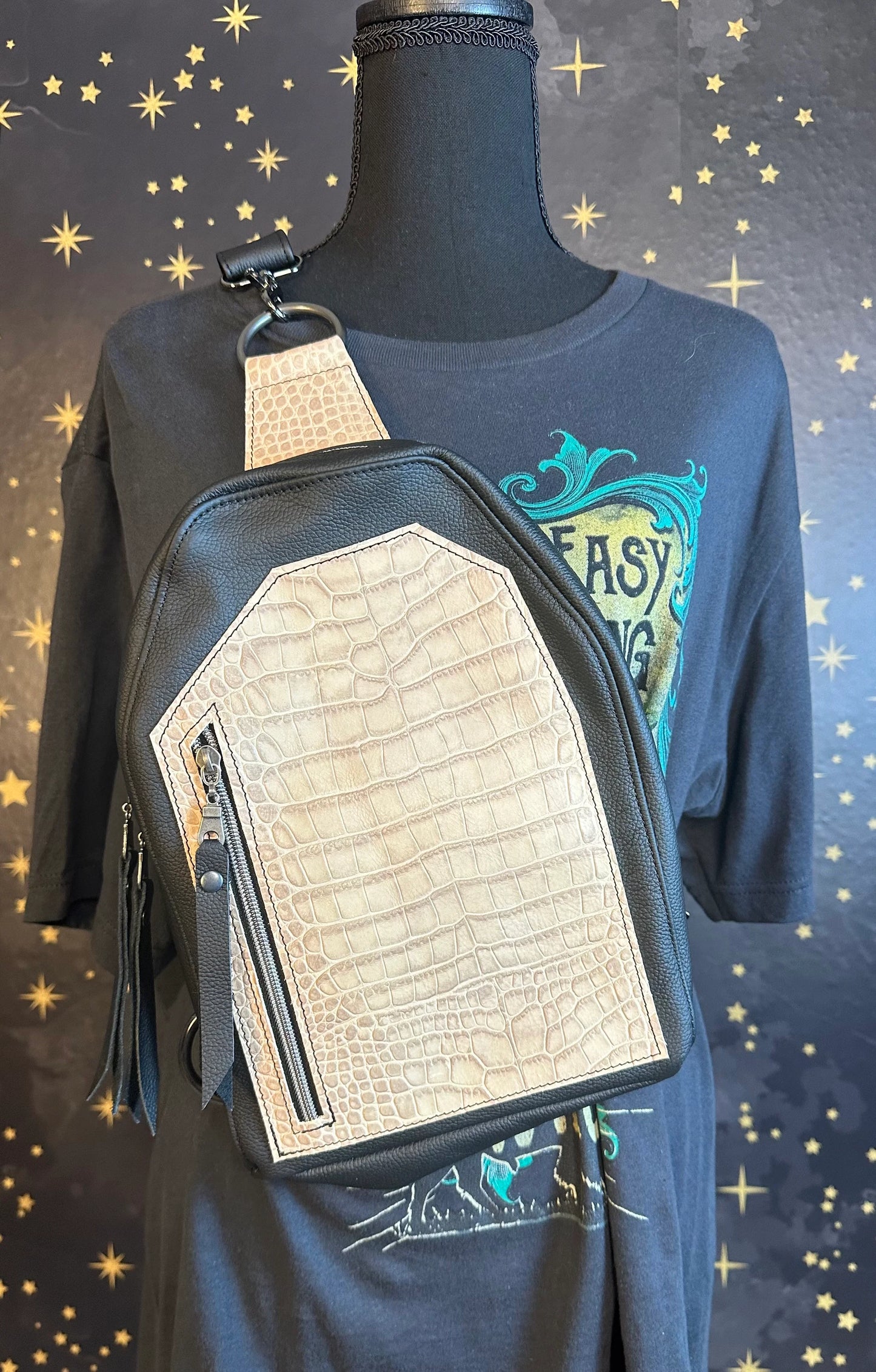 Betcha' NuBuck Crossbody