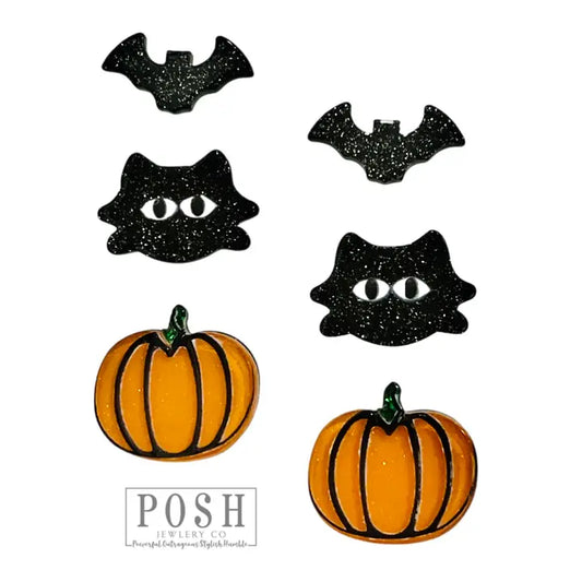 Halloween 3 Stud Earrings