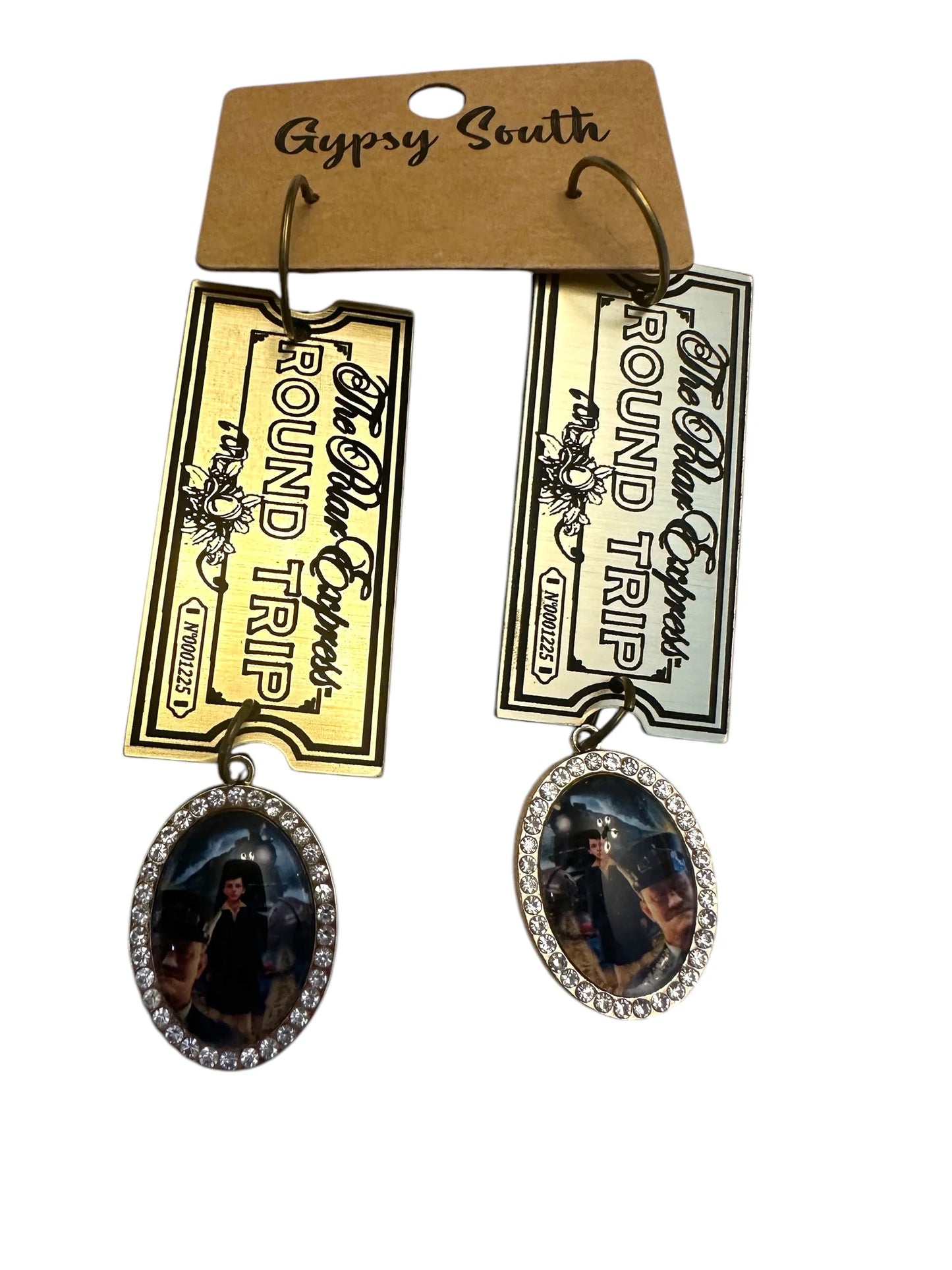 All Aboard Earrings by Gypsy South in boho eclectic style