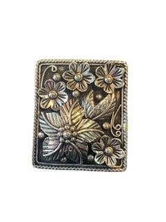 Picturesque Floral Adjustable Ring