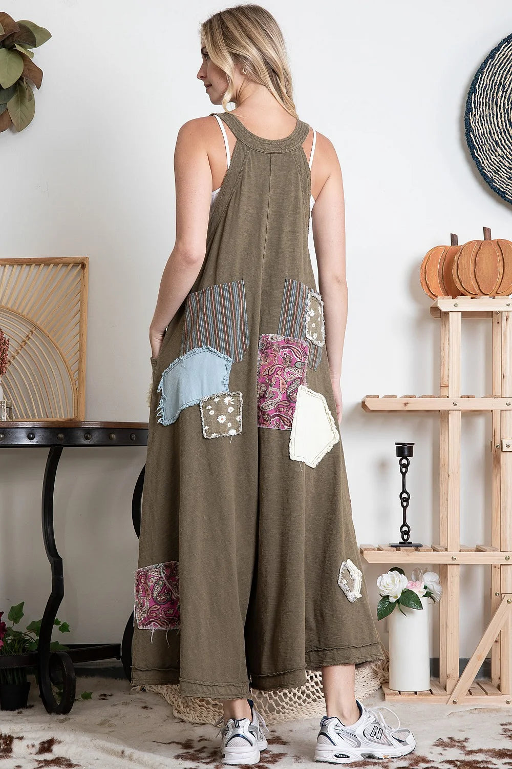 Sew Little Time Patchwork Overalls