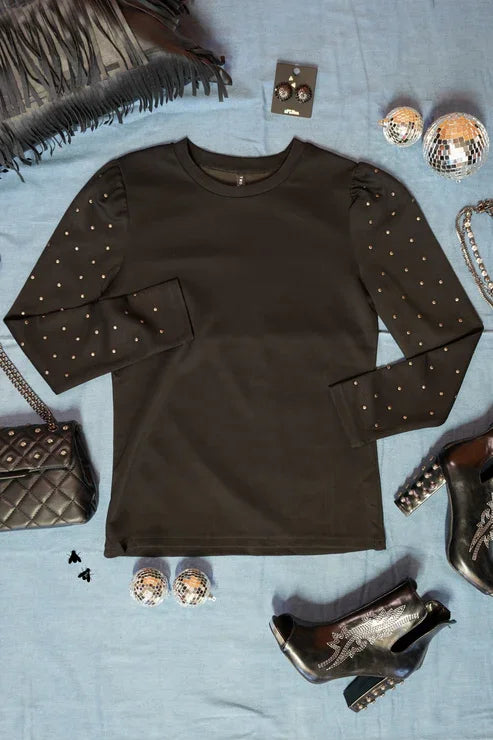 Night Fever Long Sleeve Top