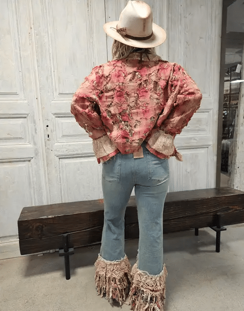 Tattered  Lace Jacket by A Rare Bird