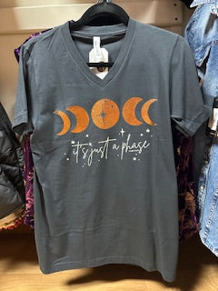 It's just a Phase V-Neck Graphic Tee