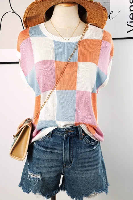 Color Block It All  Top
