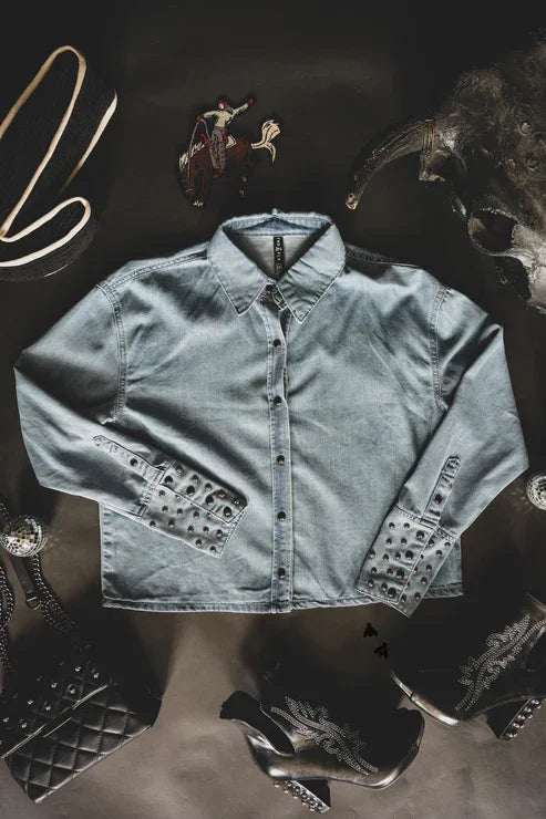 Denim Trails Shacket