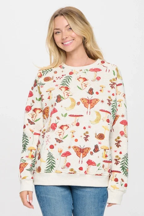 Mushroom Garden Sweatshirt