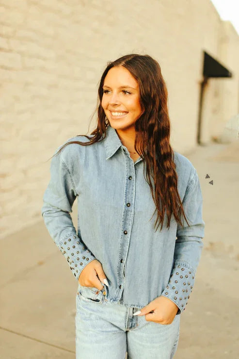Denim Trails Shacket