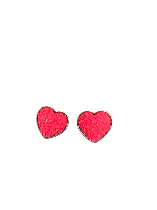 Barbie Pink Heart Earrings