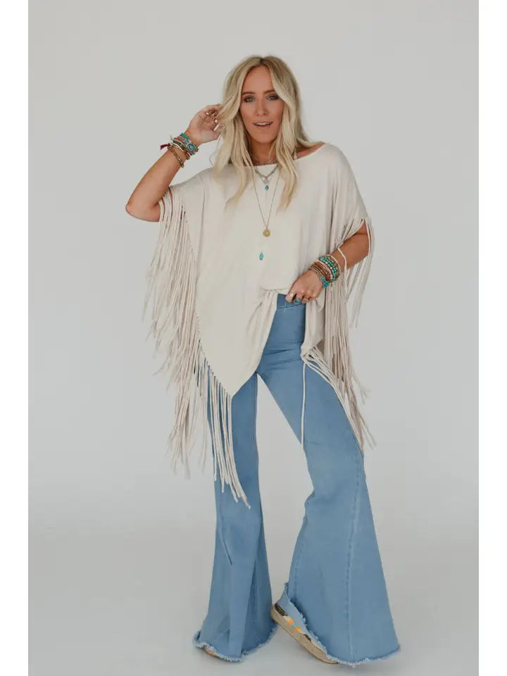 Showstopper Fringe Top