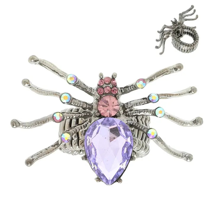 Arachnophobia Stretch Ring
