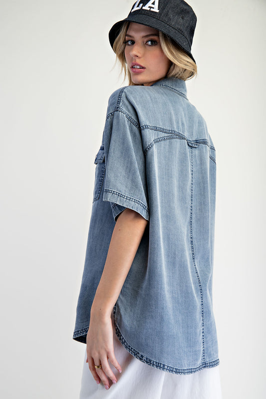Denim Easy Days Top