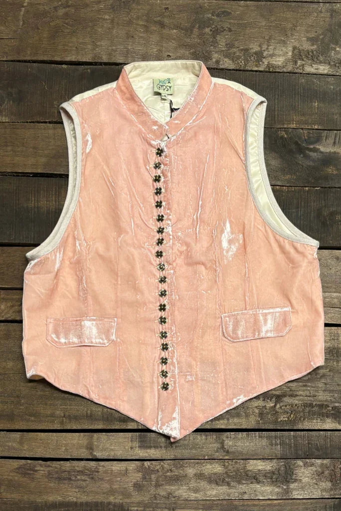 Mesmerized Velvet Vest