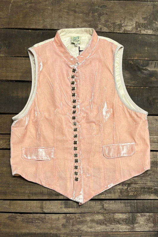 Mesmerized Velvet Vest