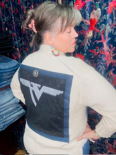 Rockstar Cardigan~ Van Halen