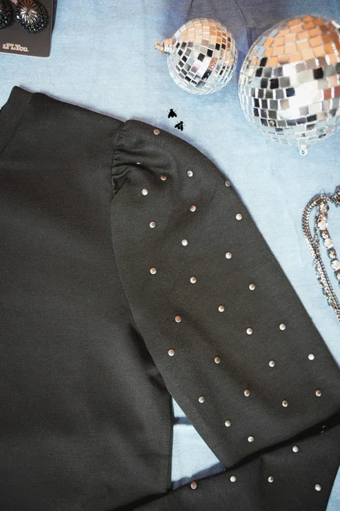 Night Fever Long Sleeve Top