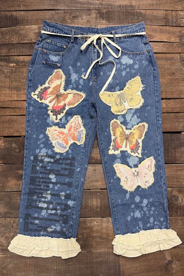 🦋 Flutter Sky Jeans by Jaded Gypsy
