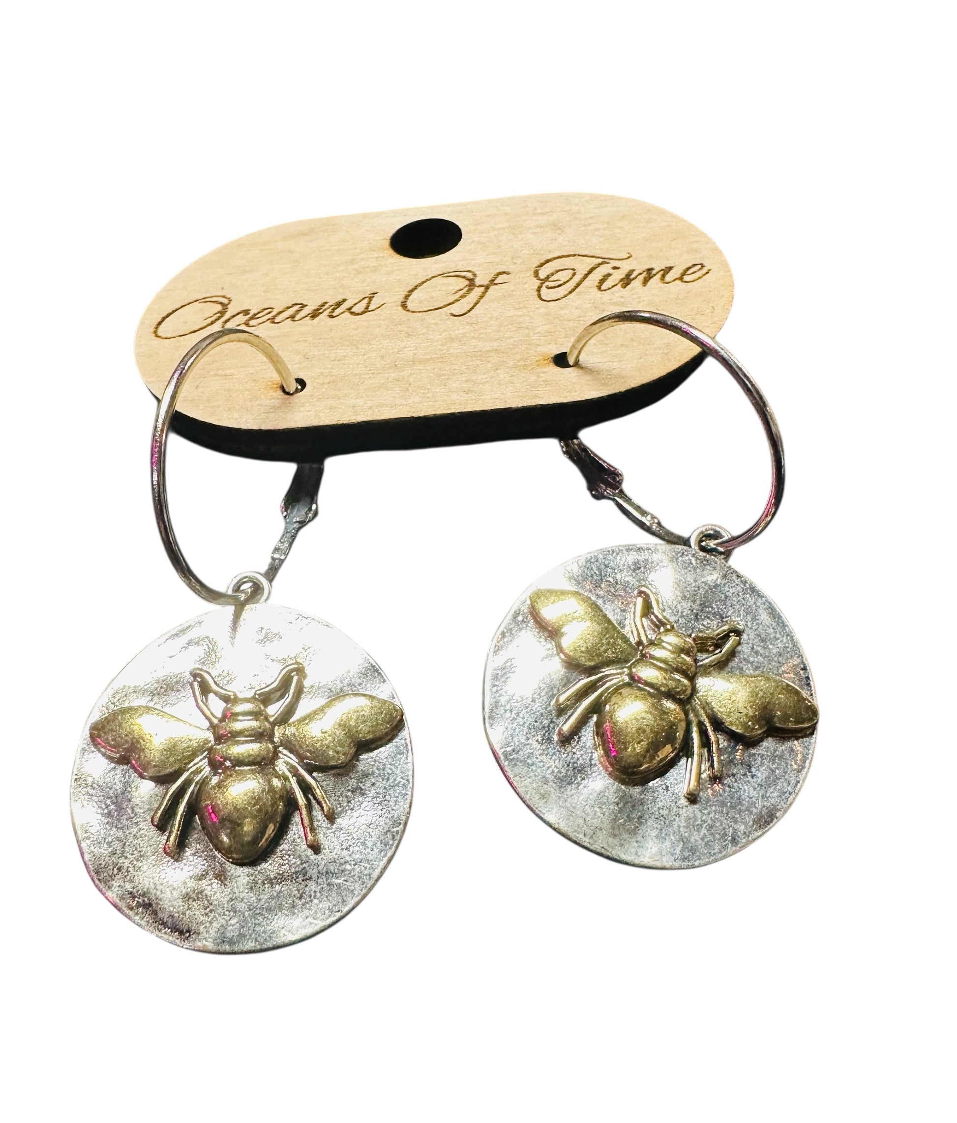 Harmony Hive Earrings in boho eclectic style